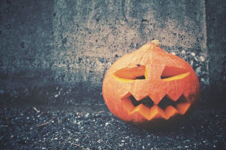 Halloween pumpkinの写真素材