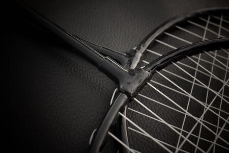 Badminton racketの写真素材