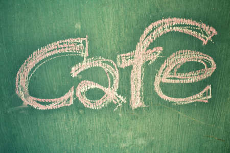 Coffee signboardの写真素材