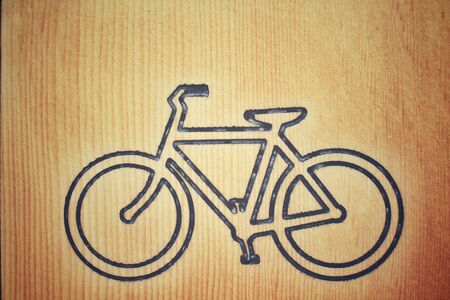 Bicycle signの写真素材