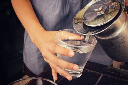 Drink waterの写真素材