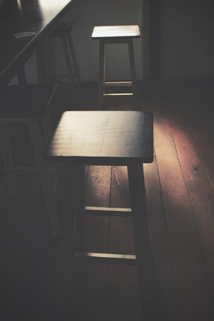 Chair with shadow