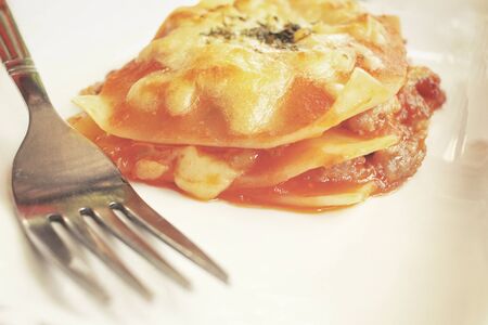 Italian lasagnaの写真素材