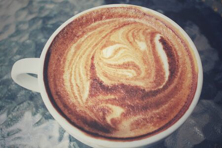 Coffee with milkの写真素材