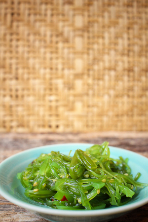 Seaweed saladの写真素材