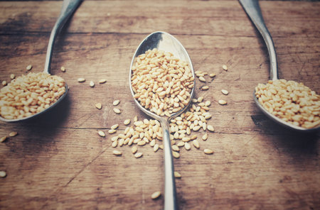 Sesame seedsの写真素材