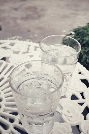 Drink waterの写真素材
