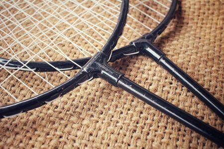 Badminton racketの写真素材