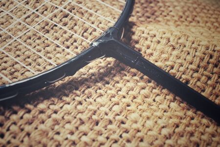 Badminton racketの写真素材