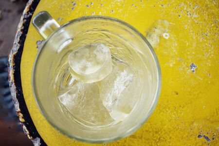 Ice cubesの写真素材