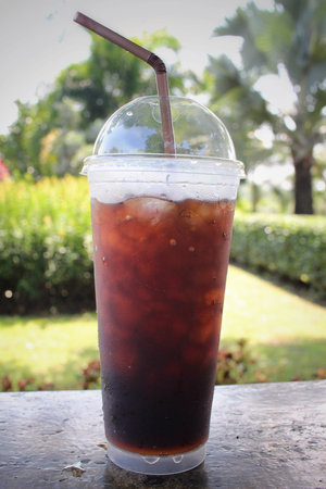 Iced coffee