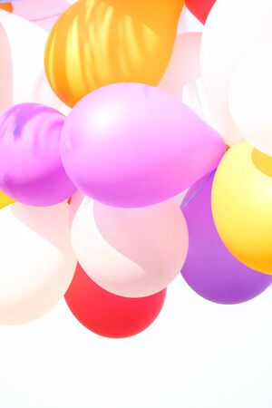 Multicolored balloonsの写真素材