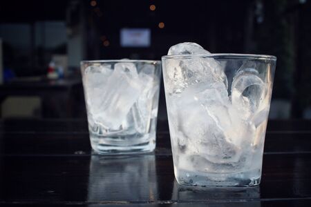 Ice cubesの写真素材
