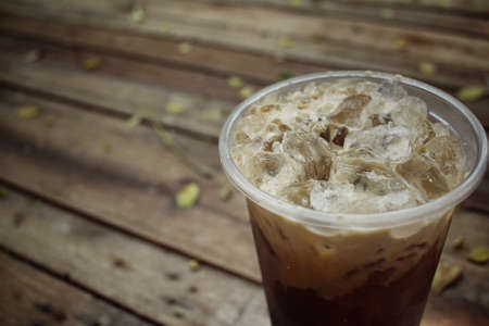 Iced coffeeの写真素材