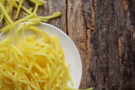 Ginger root sliced