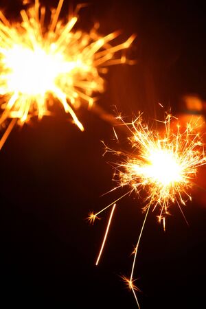 Sparklers.の写真素材