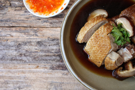 Stewed duck chinese foodの写真素材