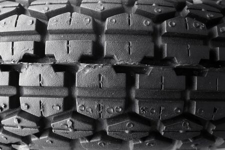 Old tireの写真素材