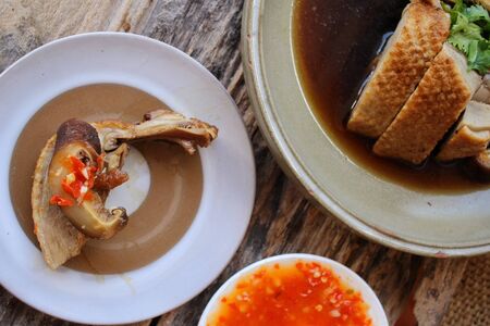 Stewed duck chinese foodの写真素材