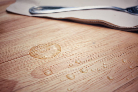 Stain of waterの写真素材