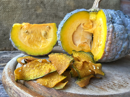 Snack of pumpkinsの写真素材