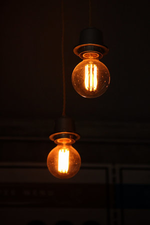 Vintage light bulb