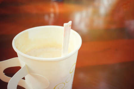 Coffee paper cupの写真素材