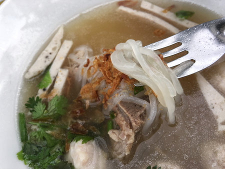 Vietnamese pho noodle