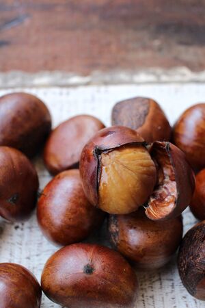 Chestnutsの写真素材