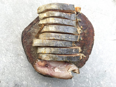 Dried fishの写真素材