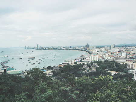 View of patayaの写真素材