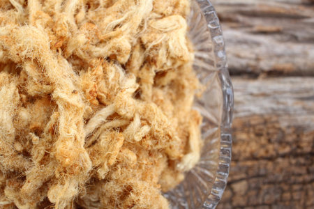 Dried shredded pork chinese food