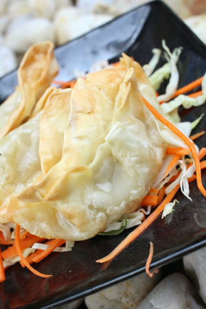 Steamed dumplings chinese foodの写真素材
