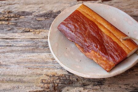 Dried pork chinese foodの写真素材