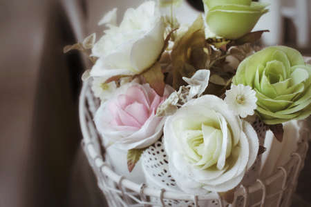 Vintage roses flowersの写真素材