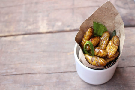 Fried insect