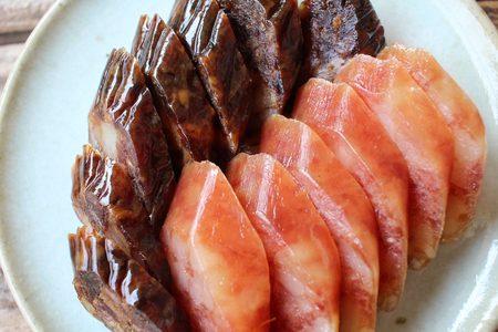 Chinese sausageの写真素材