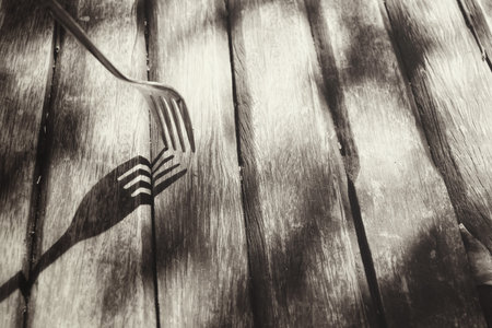 Close up of fork