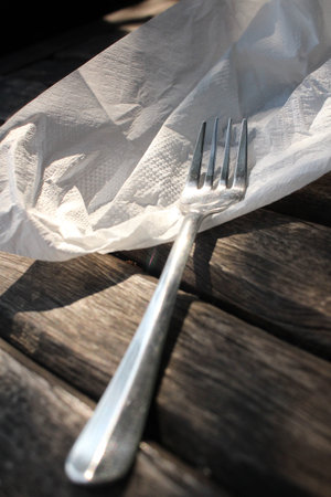 Close up of fork
