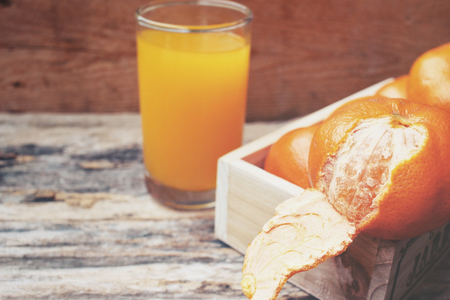 Orange juiceの写真素材
