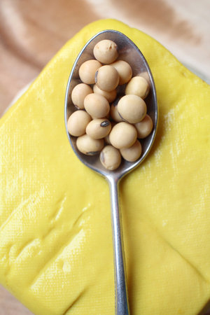 Soybeans and tofu