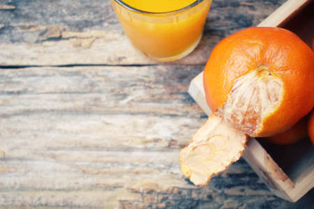 Orange juiceの写真素材