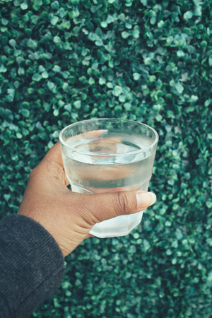 Drink waterの写真素材