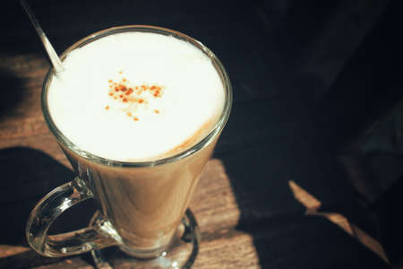 Coffee with milkの写真素材