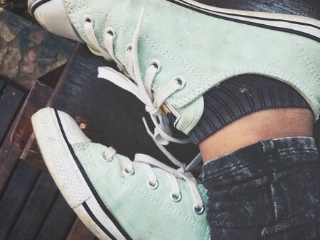 Sneakersの写真素材