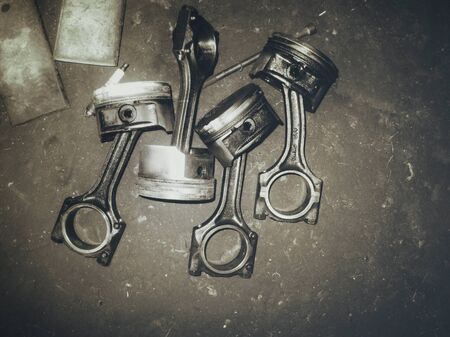 Old engineの写真素材