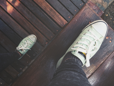 Sneakersの写真素材