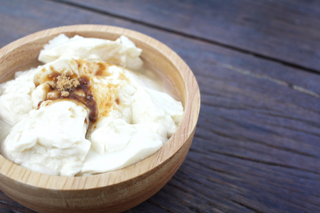 Tofu dessert chinese foodの写真素材