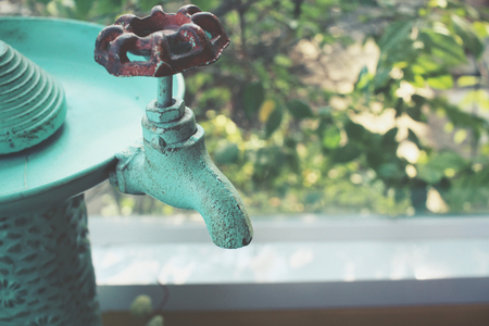 Antique faucets.の写真素材