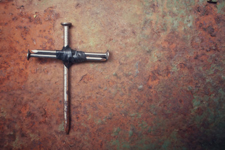 Cross of nailsの写真素材